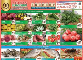 99 Ranch Market Weekly Ad Oct 01 – Oct 07, 2021