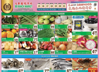 99 Ranch Market Weekly Ad Oct 15 – Oct 21, 2021