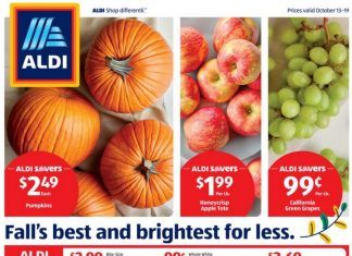 ALDI Weekly Ad Oct 13 – Oct 19, 2021 (Halloween Promotion Included)