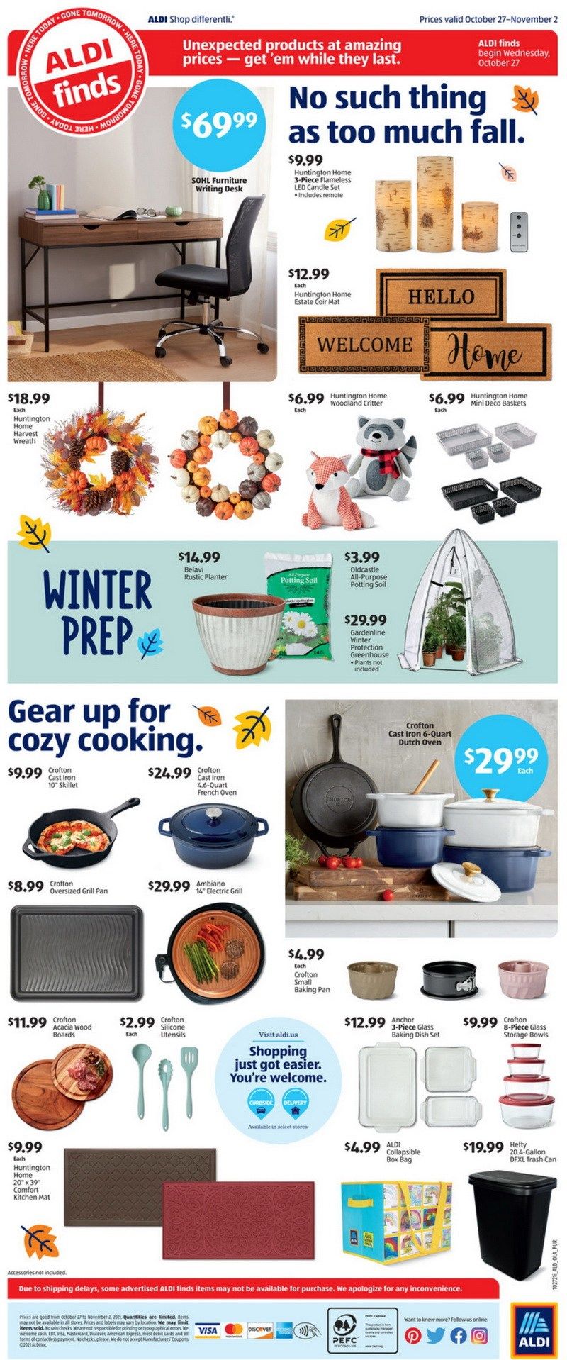 ALDI Weekly Ad Oct 27 – Nov 02, 2021 (Halloween Promotion Included)
