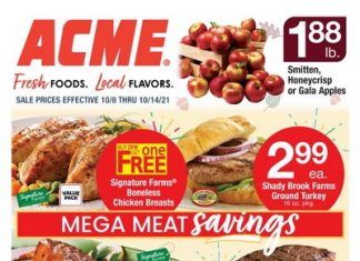 Acme Weekly Ad Oct 08 – Oct 14, 2021