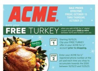 Acme Weekly Ad Oct 15 – Oct 21, 2021 (Halloween Promotion Included)