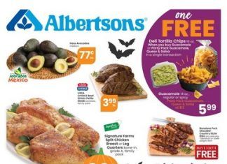 Albertsons Weekly Ad Oct 27 – Nov 02, 2021 (Halloween Promotion Included)