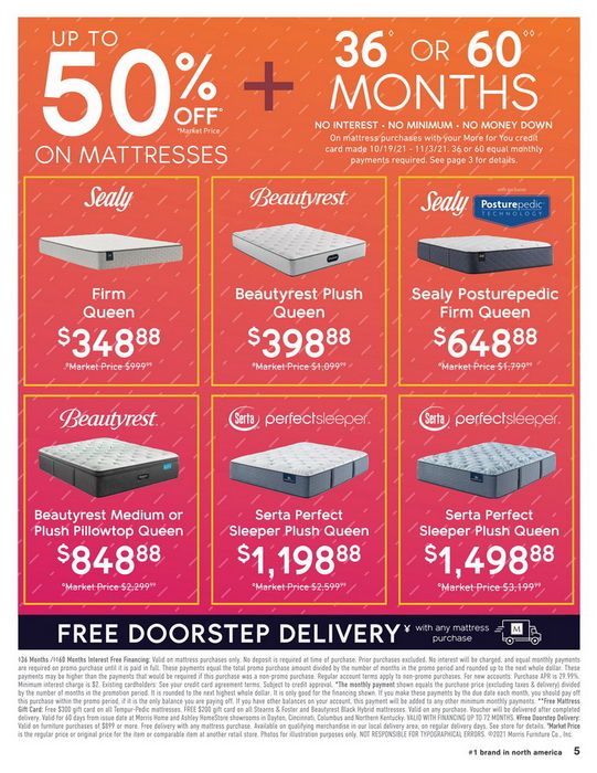 Ashley Furniture Lowest Prices of the Season Until Nov 03, 2021