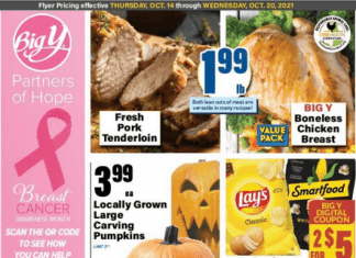Big Y Weekly Ad Oct 14 – Oct 20, 2021 (Halloween Promotion Included)
