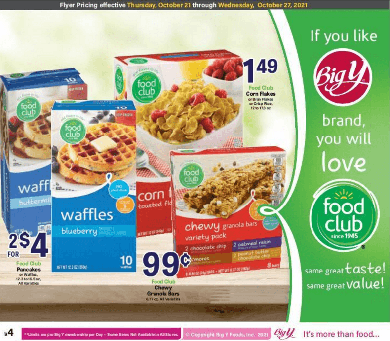 Big Y Weekly Ad Oct 21 – Oct 27, 2021 (Halloween Promotion Included)