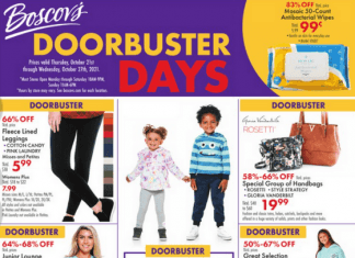 Boscov’s Weekly Ad Oct 21 – Oct 27, 2021