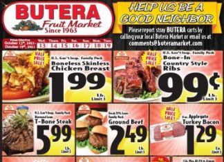 Butera Weekly Ad Oct 13 – Oct 19, 2021