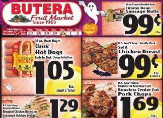 Butera Weekly Ad Oct 27 – Nov 02, 2021 (Halloween Promotion Included)