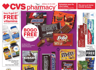 CVS Weekly Ad Oct 24 – Oct 30, 2021 (Halloween Promotion Included)