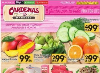 Cardenas Weekly Ad Oct 13 – Oct 19, 2021(Halloween Promotion Included)