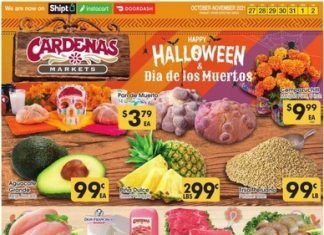 Cardenas Weekly Ad Oct 27 – Nov 02, 2021 (Halloween Promotion Included)