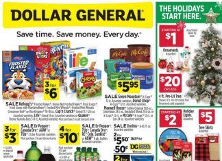Dollar General Weekly Ad Oct 31 – Nov 06, 2021