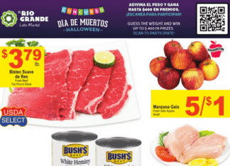 El Rio Grande Weekly Ad Oct 06 – Oct 12, 2021 (Halloween Promotion Included)