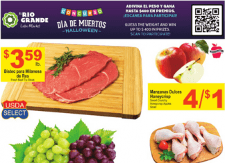 El Rio Grande Weekly Ad Oct 13 – Oct 19, 2021 (Halloween Promotion Included)
