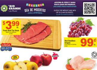 El Rio Grande Weekly Ad Oct 27 – Nov 02, 2021 (Halloween Promotion Included)