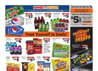 Family Dollar Weekly Ad Oct 04 – Oct 09, 2021 (Halloween Promotion Included)