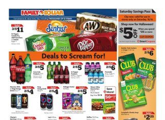 Family Dollar Weekly Ad Oct 10 – Oct 16, 2021 (Halloween Promotion Included)