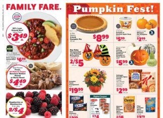 Family Fare Weekly Ad Oct 10 – Oct 16, 2021 (Halloween Promotion Included)