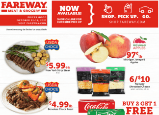 Fareway Weekly Ad Oct 12 – Oct 18, 2021