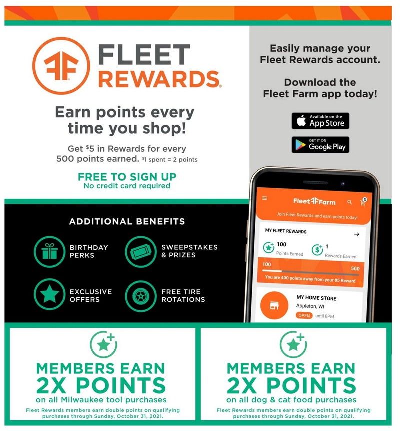Fleet Farm Truckload Savings Event Oct 22 Oct 24, 2021