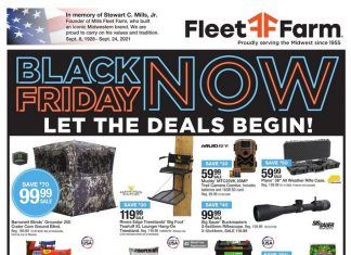 Fleet Farm Weekly Ad Oct 22 – Oct 30, 2021 (Black Friday Promotion Included)
