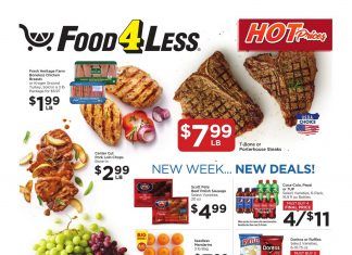Food 4 Less Weekly Ad Oct 06 – Oct 12, 2021