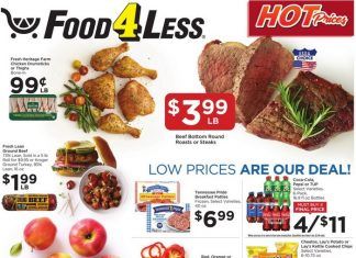 Food 4 Less Weekly Ad Oct 20 – Oct 26, 2021