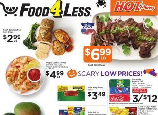 Food 4 Less Weekly Ad Oct 27 – Nov 02, 2021 (Halloween Promotion Included)