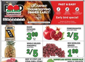 Food Bazaar Weekly Ad Oct 28 – Nov 03, 2021