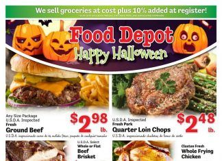 Food Depot Weekly Ad Oct 25 – Oct 31, 2021