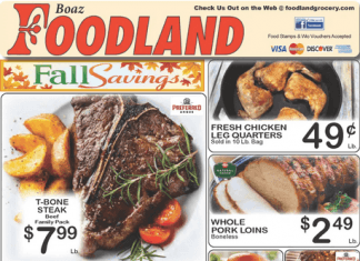 Foodland(US) Weekly Ad Oct 05 – Oct 11, 2021
