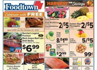 Foodtown Weekly Ad Oct 29 – Nov 04, 2021 (Halloween Promotion Included)