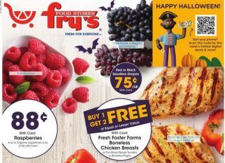 Fry’s Food Weekly Ad Oct 27 – Nov 02, 2021 (Halloween Promotion Included)