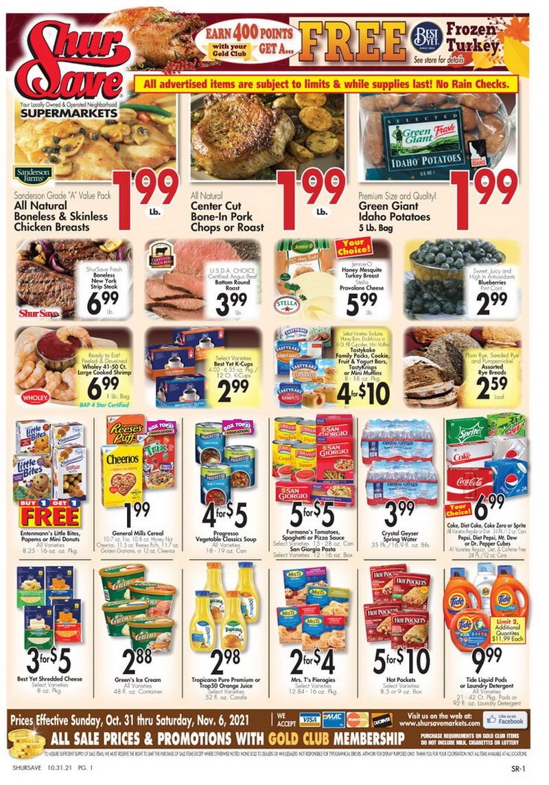 Gerrity's Supermarkets Weekly Ad Oct 31 – Nov 06, 2021