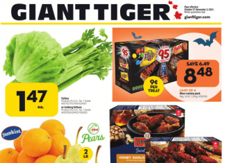 Giant Tiger Weekly Ad Oct 27 – Nov 02, 2021 (Halloween Promotion Included)