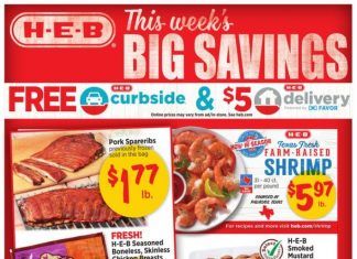 HEB Weekly Ad Oct 06 – Oct 12, 2021 (Halloween Promotion Included)