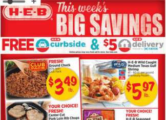 HEB Weekly Ad Oct 27 – Nov 02, 2021 (Halloween Promotion Included)