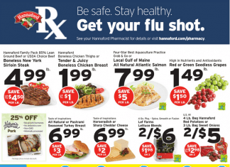 Hannaford Weekly Ad Oct 03 – Oct 09, 2021