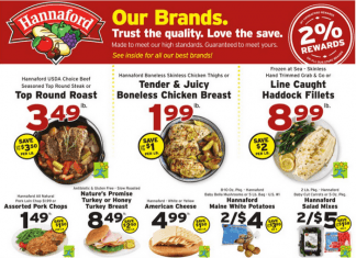 Hannaford Weekly Ad Oct 17 – Oct 23, 2021