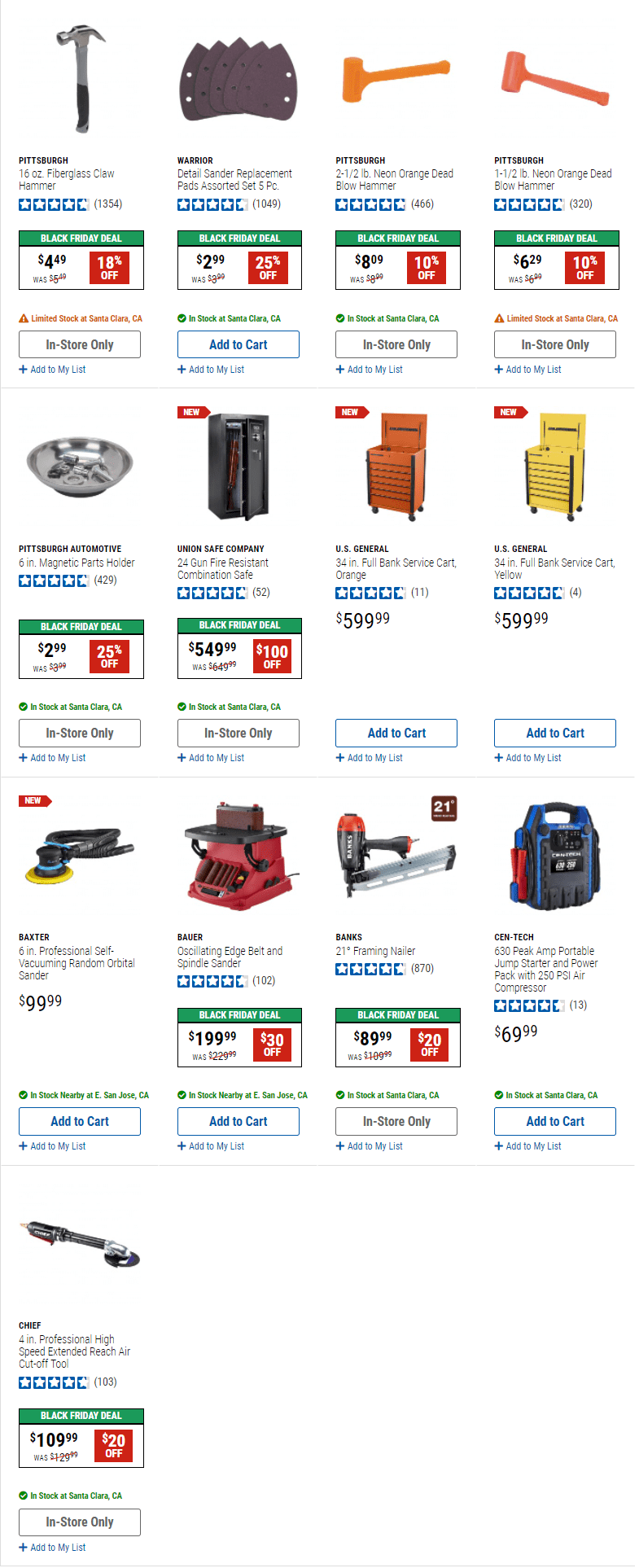Harbor Freight Black Friday Sale Oct 29 Nov 11, 2021
