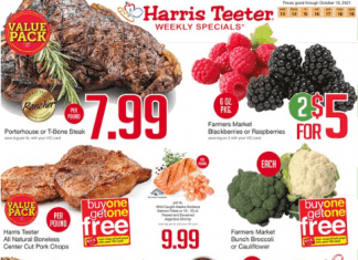 Harris Teeter Weekly Ad Oct 13 – Oct 19, 2021 (Halloween Promotion Included)