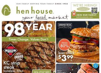 Hen House Weekly Ad Oct 13 – Oct 19, 2021