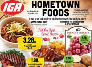IGA Weekly Ad Oct 06 – Oct 12, 2021