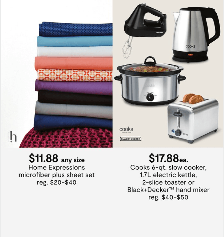 JCPenney Seasonal Lowest Prices Sale Oct 21 Oct 24, 2021
