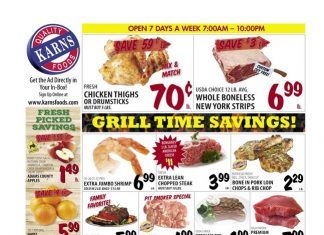 Karns Quality Foods Weekly Ad Oct 05 – Oct 11, 2021