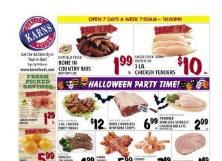 Karns Quality Foods Weekly Ad Oct 19 – Oct 25, 2021