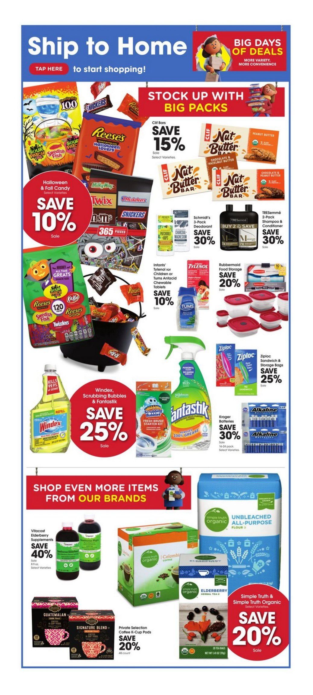 Kroger Weekly Ad Oct 06 Oct 12, 2021 (Halloween Promotion Included)