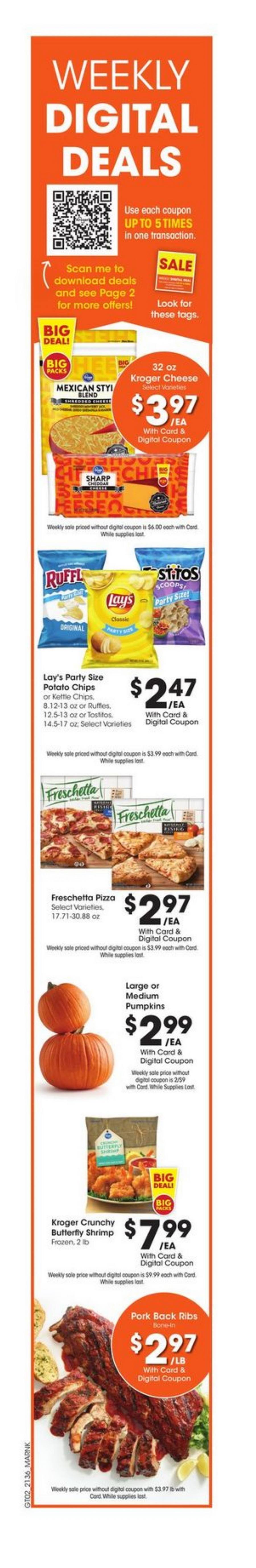 Kroger Weekly Ad Oct 06 Oct 12, 2021 (Halloween Promotion Included)