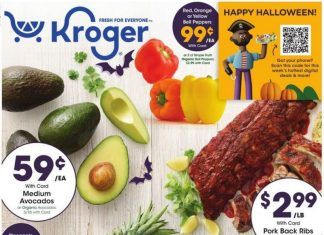 Kroger Weekly Ad Oct 27 – Nov 02, 2021 (Halloween Promotion Included)